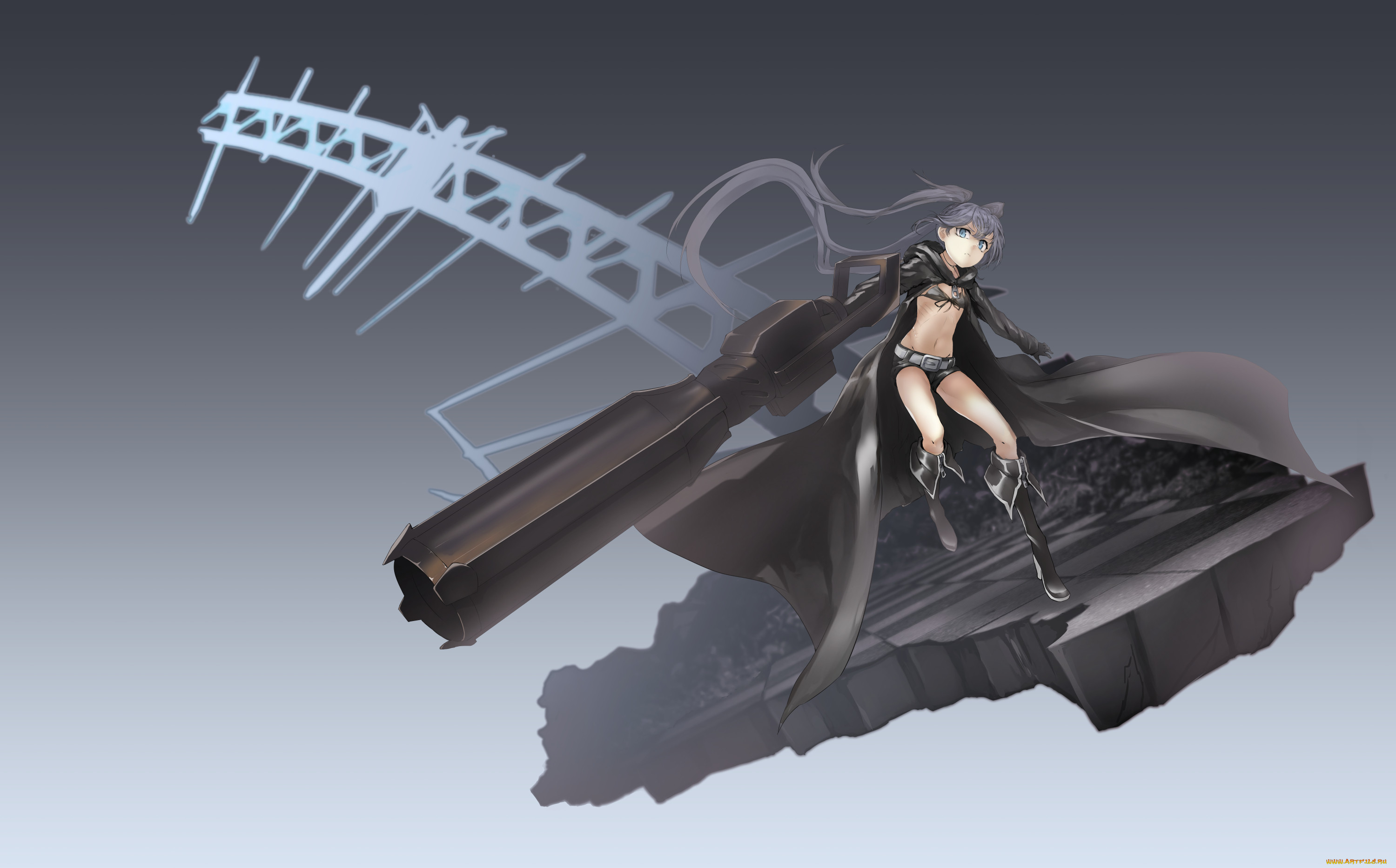, black rock shooter, black, rock, shooter, kuroi, mato, tagme, artist